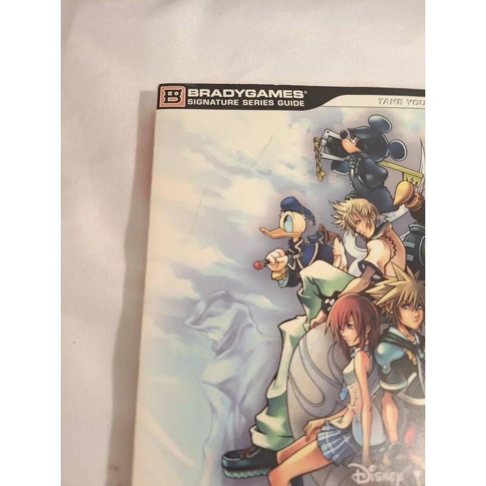 Kingdom Hearts 2 Strategy Guide- Brady Games (PlayStation 2 2005) No Poster READ